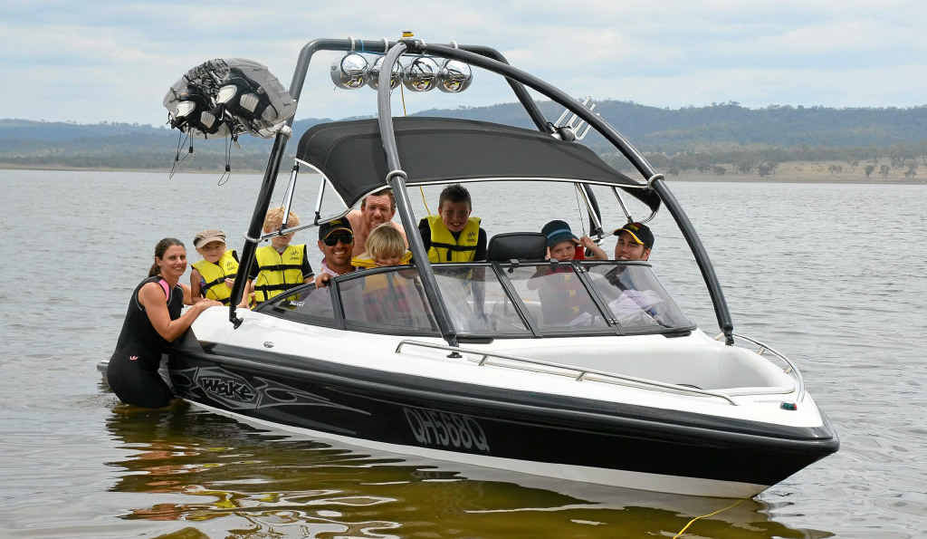 Holidaymakers from Brisbane were safety savvy when hitting the water at Leslie Dam at the weekend.